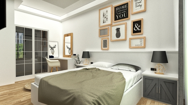 Yatak Odası İç Mimarlık Projeleri Move İç Mimarlık Ofisi