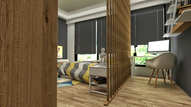 Yatak Odası İç Mimarlık Projeleri Move İç Mimarlık Ofisi